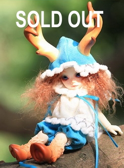 Dollzone GIFT - mini doll DEER Boy