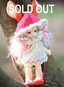 Dollzone GIFT - mini doll DEER Girl